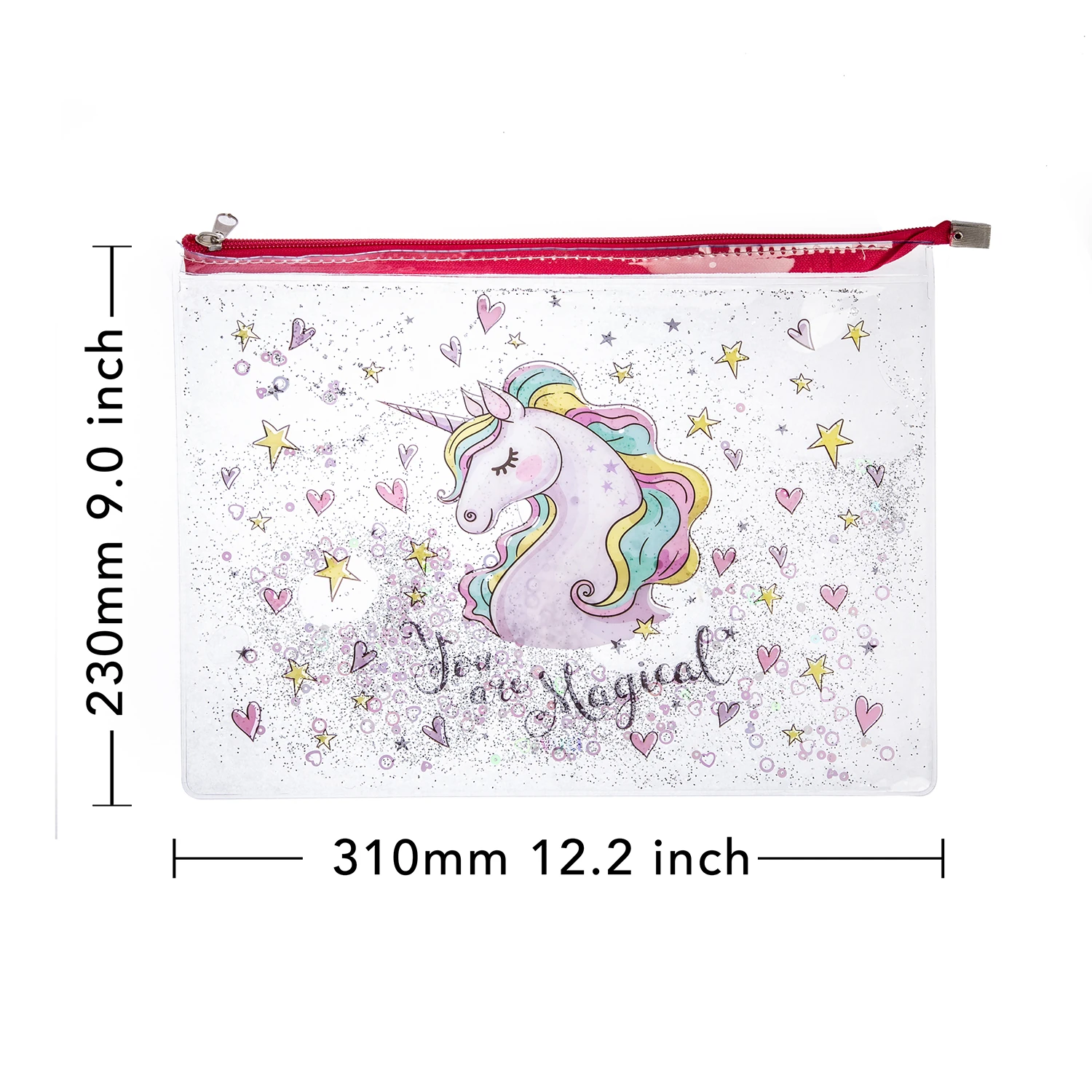 VUKİ - SULU FERM. ŞEFFAF DOSYA (A4) (UNICORN)-1/S