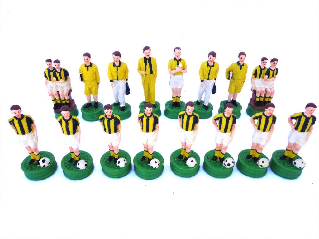 FUTBOL-4-(LACİVERT & SARI)-SATRANÇ SETİ