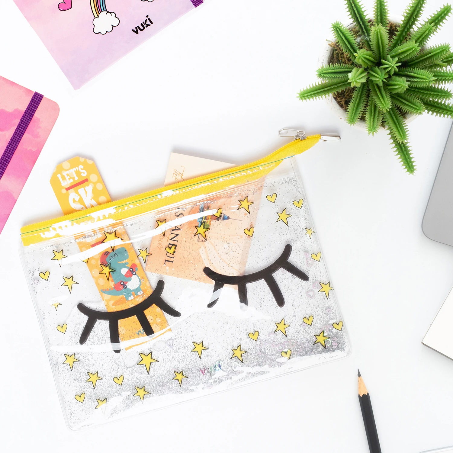 VUKİ - SULU FERM. ŞEFFAF DOSYA (A5) (KİRPİK)-1/S