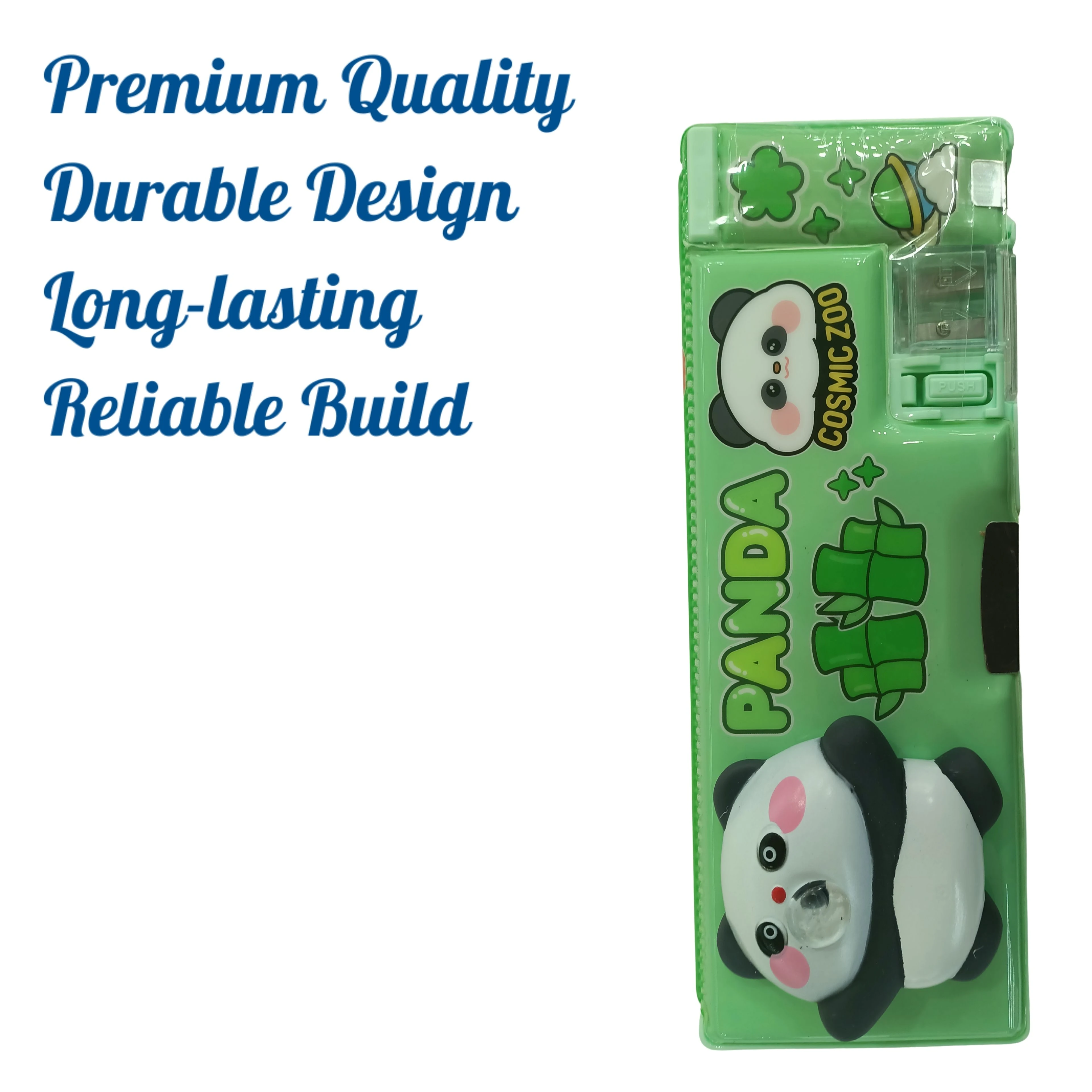 JOYLAND - FONKSİYONEL SAKIZ ŞİŞİRMELİ KALEM KUTU (HAYVANLAR)-3/S