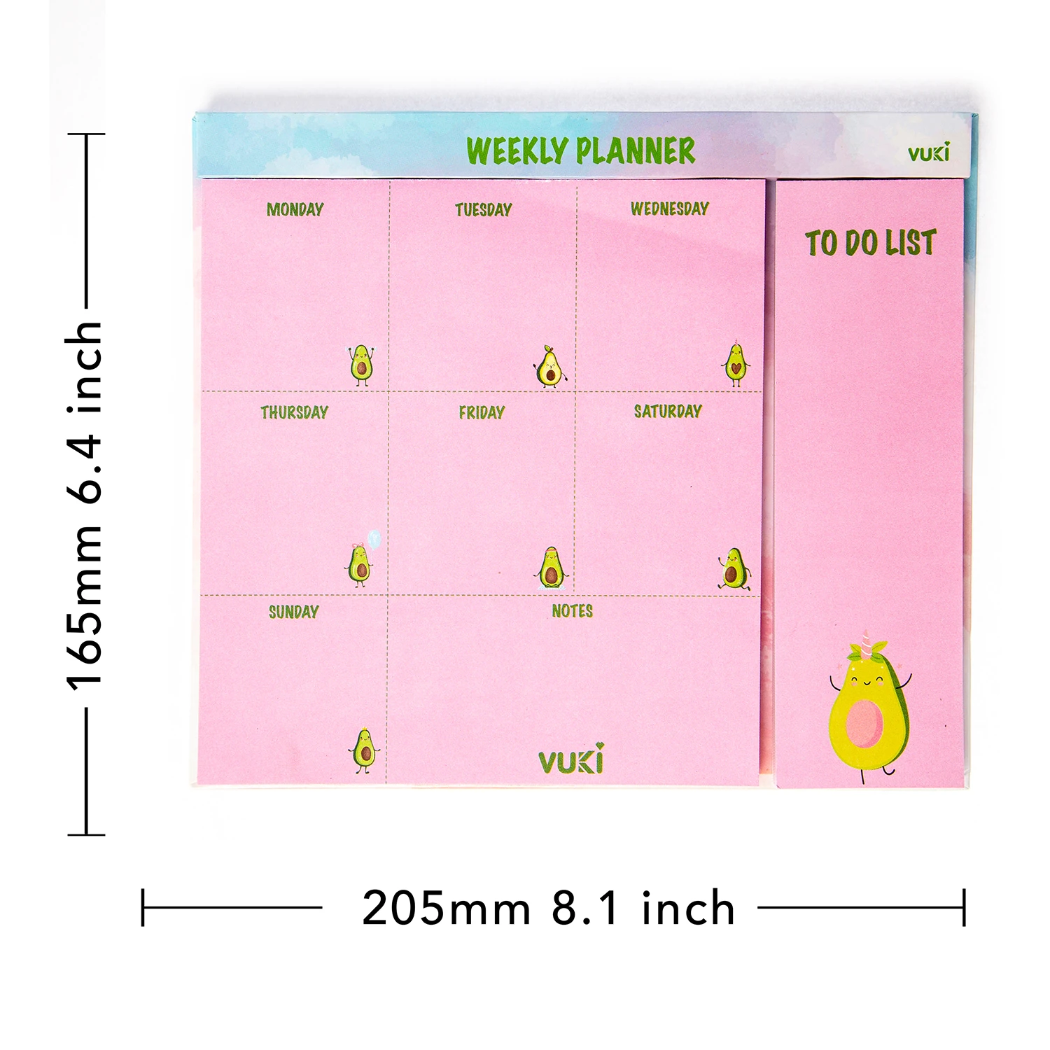 VUKİ - HAFTALIK PLANLAYICI ORTA (AVOKADO)-1/S