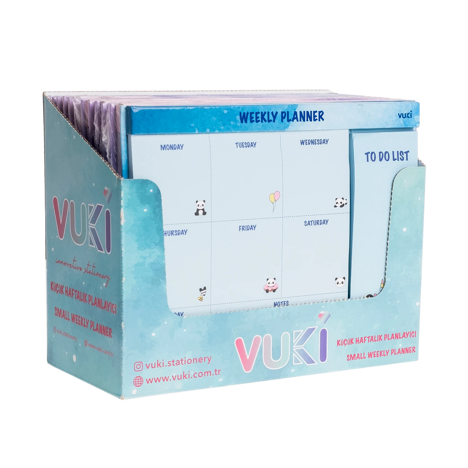 VUKİ - HAFTALIK PLANLAYICI ORTA (PANDA)-1/S