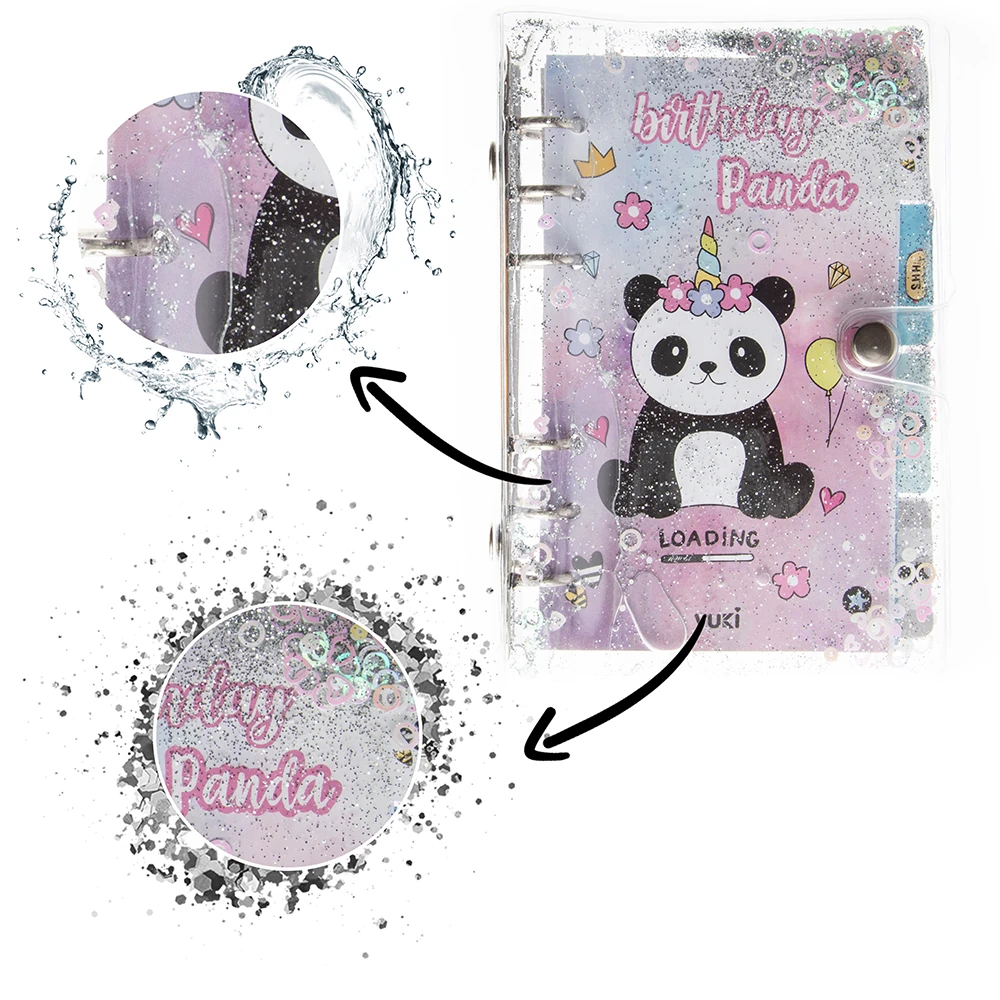 VUKİ - 6'LI MEKANİZM. SULU DEFTER (PANDA)-4/S