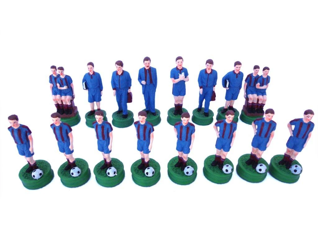 FUTBOL-8-(MAVİ & BORDO)-SATRANÇ SETİ