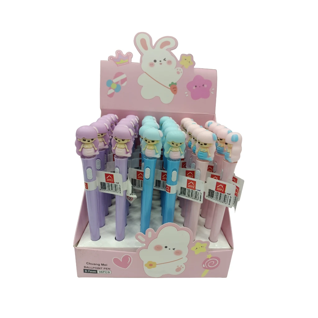 JOYZ - IŞIKLI JEL TÜKENMEZ KALEM (DENİZ KIZI)-3/S