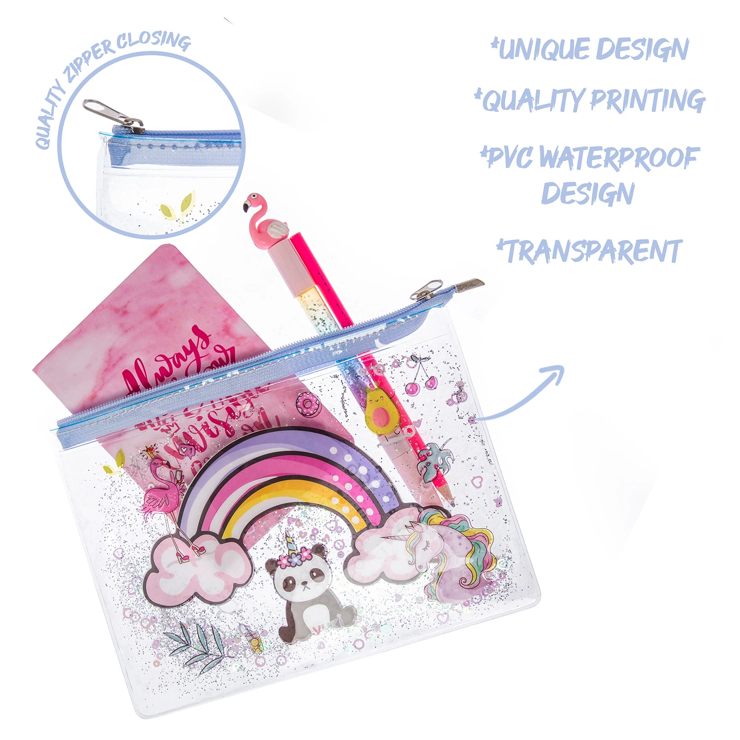 VUKİ - SULU FERM. ŞEFFAF DOSYA (A5) (MIX)-1/S