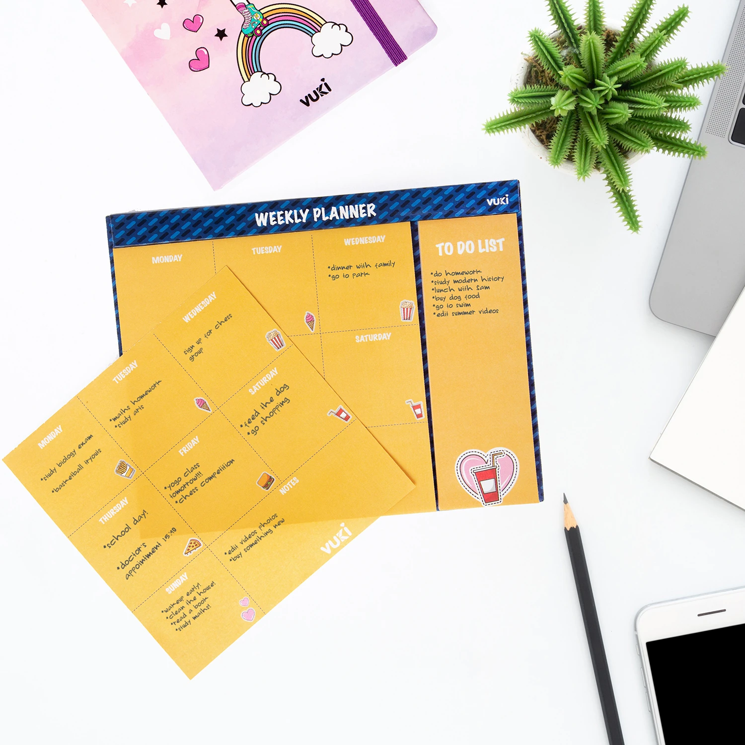 VUKİ - HAFTALIK PLANLAYICI ORTA (FAST FOOD)-1/S