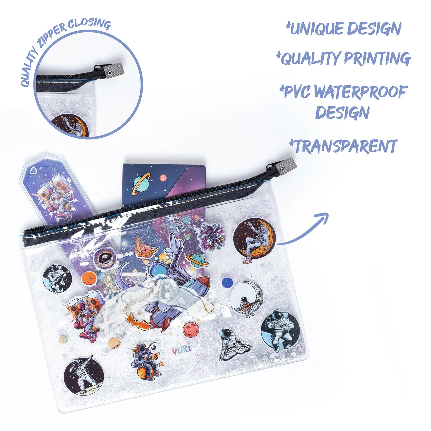 VUKİ - SULU FERM. ŞEFFAF DOSYA (A5) (ASTRONOT)-1/S