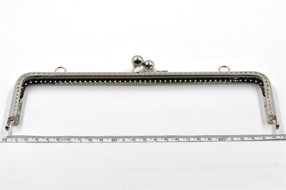 25 cm Kare Çanta Klips