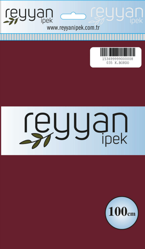 Reyyan 100*100 Tek Renk Oyalık Paketli Yazma