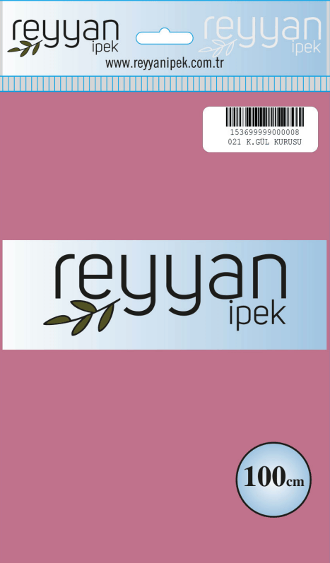 Reyyan 100*100 Tek Renk Oyalık Paketli Yazma