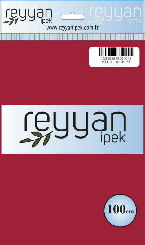 Reyyan 100*100 Tek Renk Oyalık Paketli Yazma