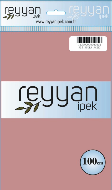 Reyyan 100*100 Tek Renk Oyalık Paketli Yazma