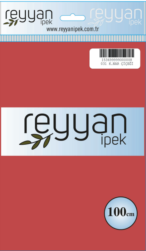 Reyyan 100*100 Tek Renk Oyalık Paketli Yazma