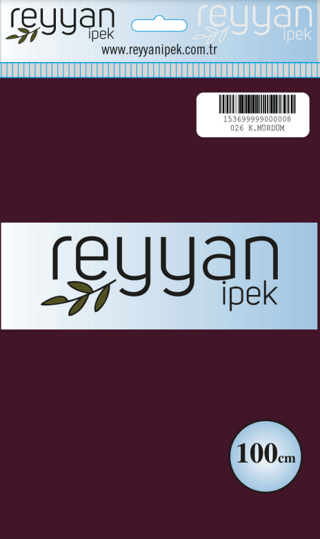 Reyyan 100*100 Tek Renk Oyalık Paketli Yazma