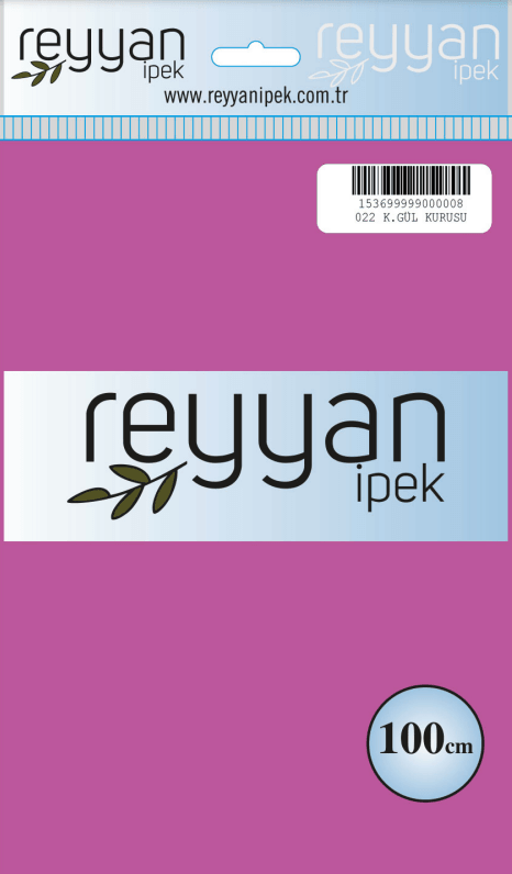 Reyyan 100*100 Tek Renk Oyalık Paketli Yazma