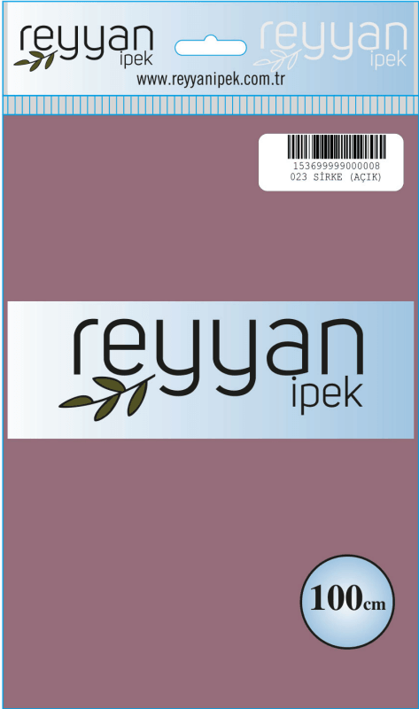 Reyyan 100*100 Tek Renk Oyalık Paketli Yazma