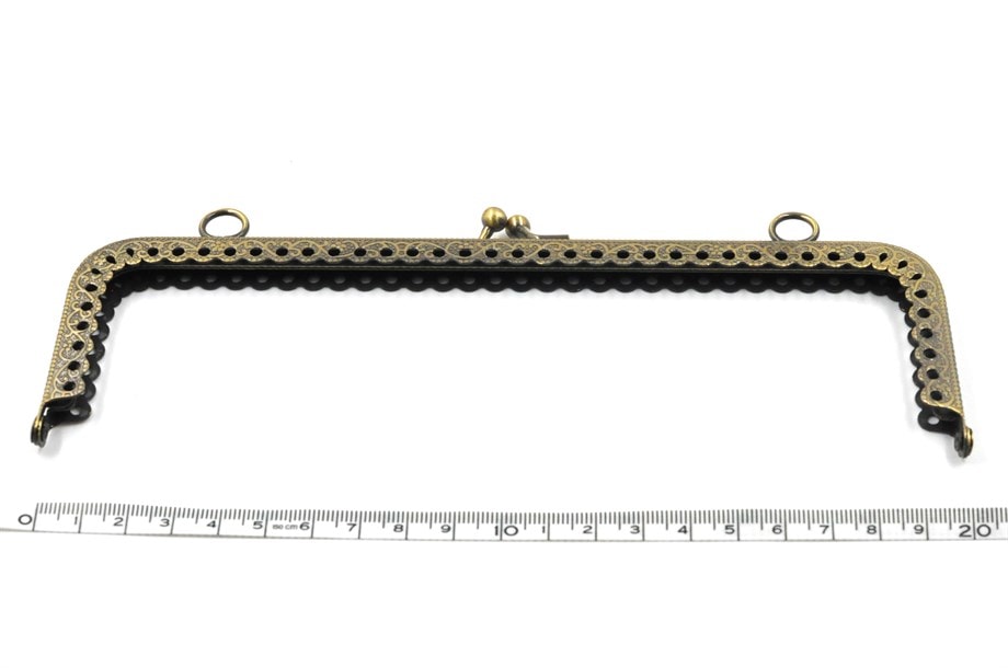 20cm Kare Çanta Klips