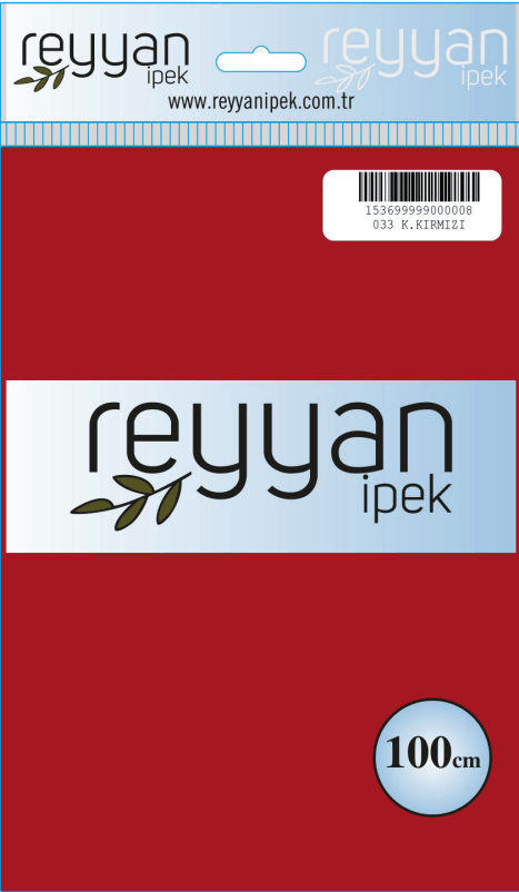 Reyyan 100*100 Tek Renk Oyalık Paketli Yazma