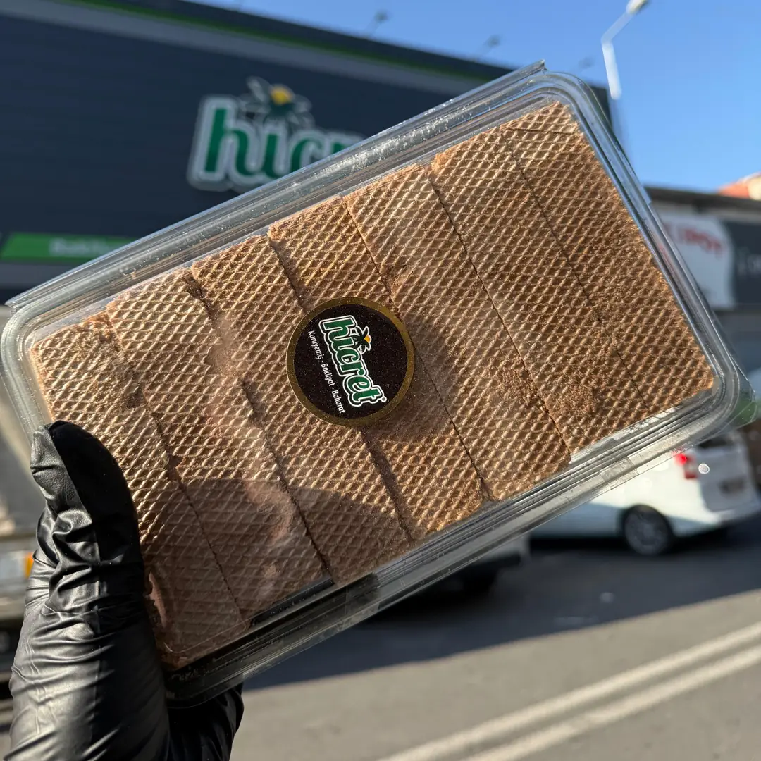 El Yapımı Kakaolu Gofret 400Gr