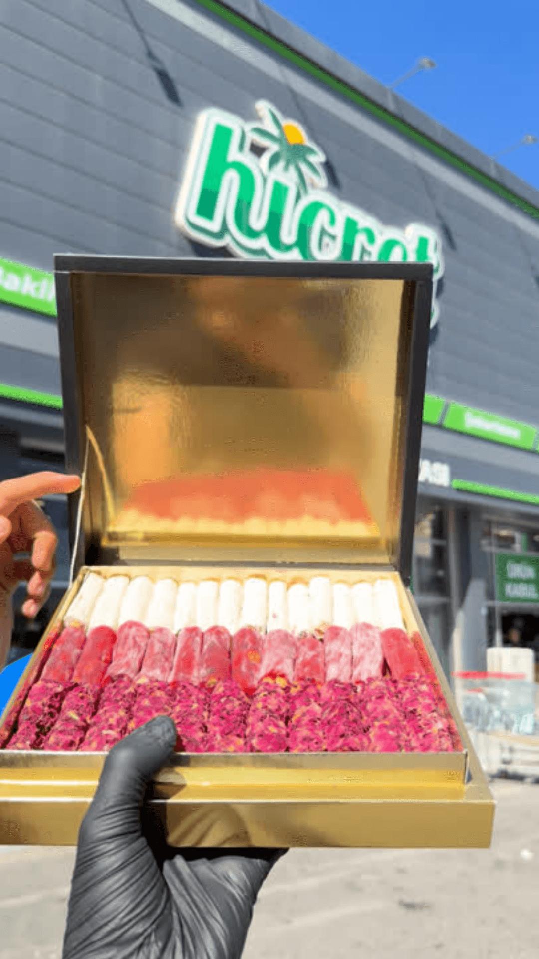 Karışık Fitil Lokum Paketi- Hediyelik Kutu