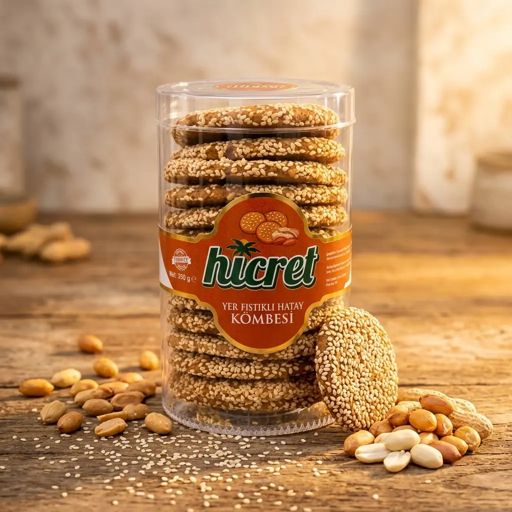 Hicret Yer Fıstıklı Hatay Kömbesi (350Gr)