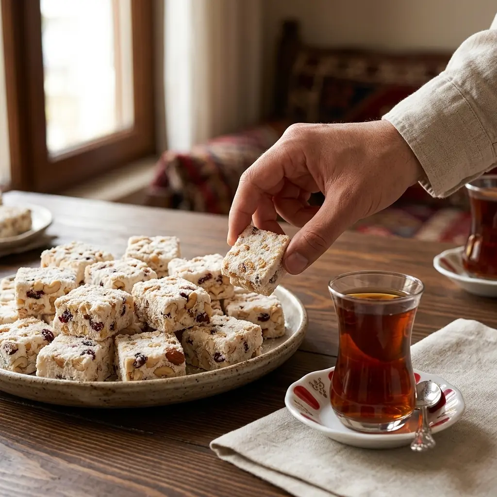 Yaban Mersinli Yer Fıstıklı Cezerye