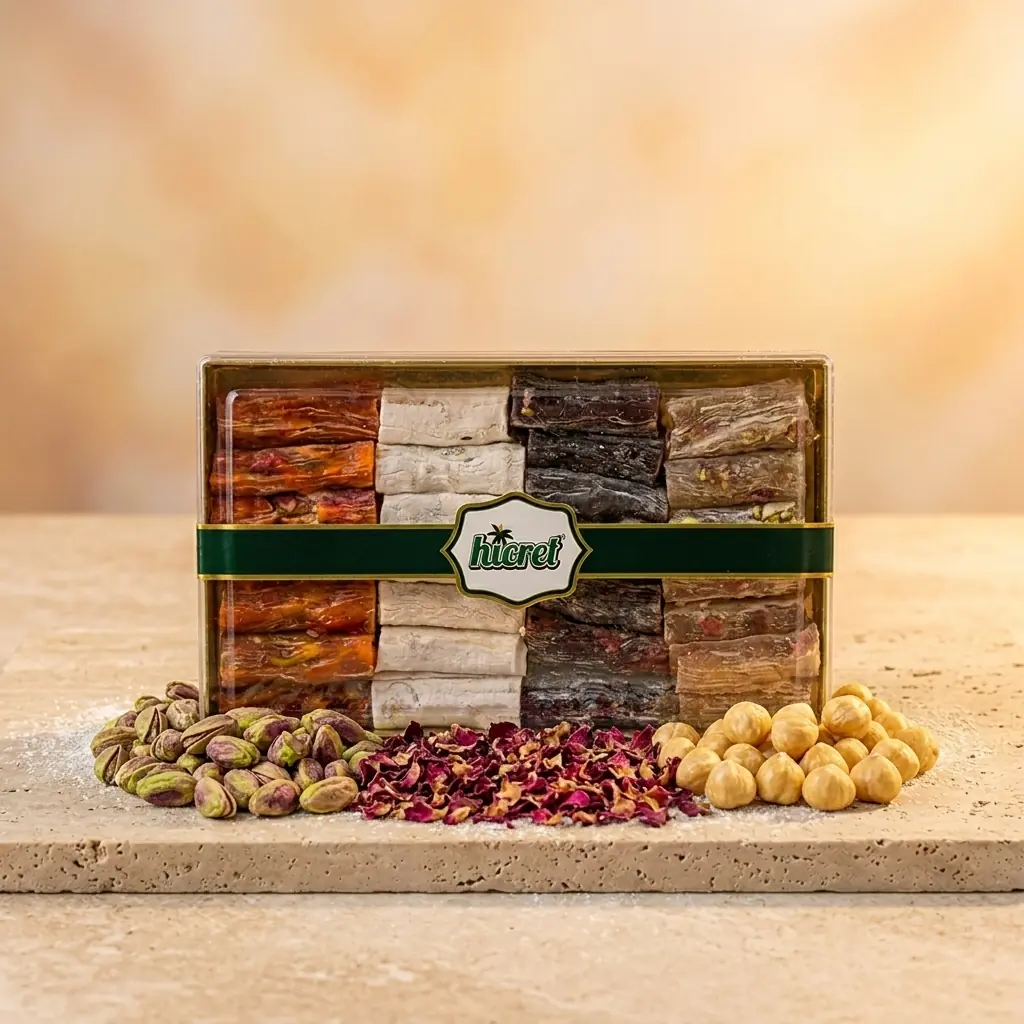Özel Kutuda Antep Fıstıklı Fitil 500Gr