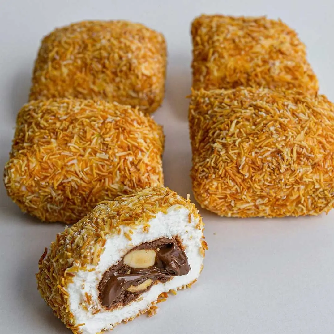 Kadayıflı Çikolatalı Bohça