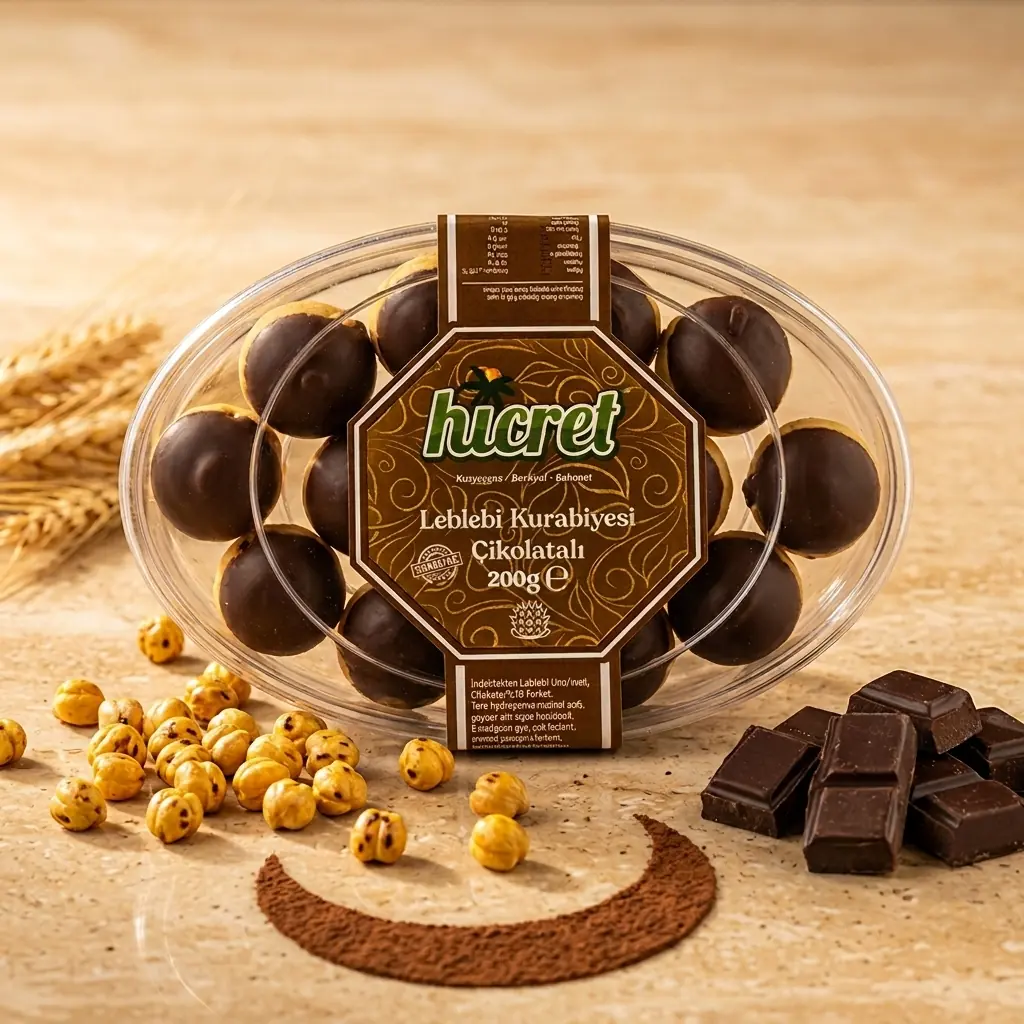Çikolatalı Leblebi Kurabiyesi Paketi- 200 GR