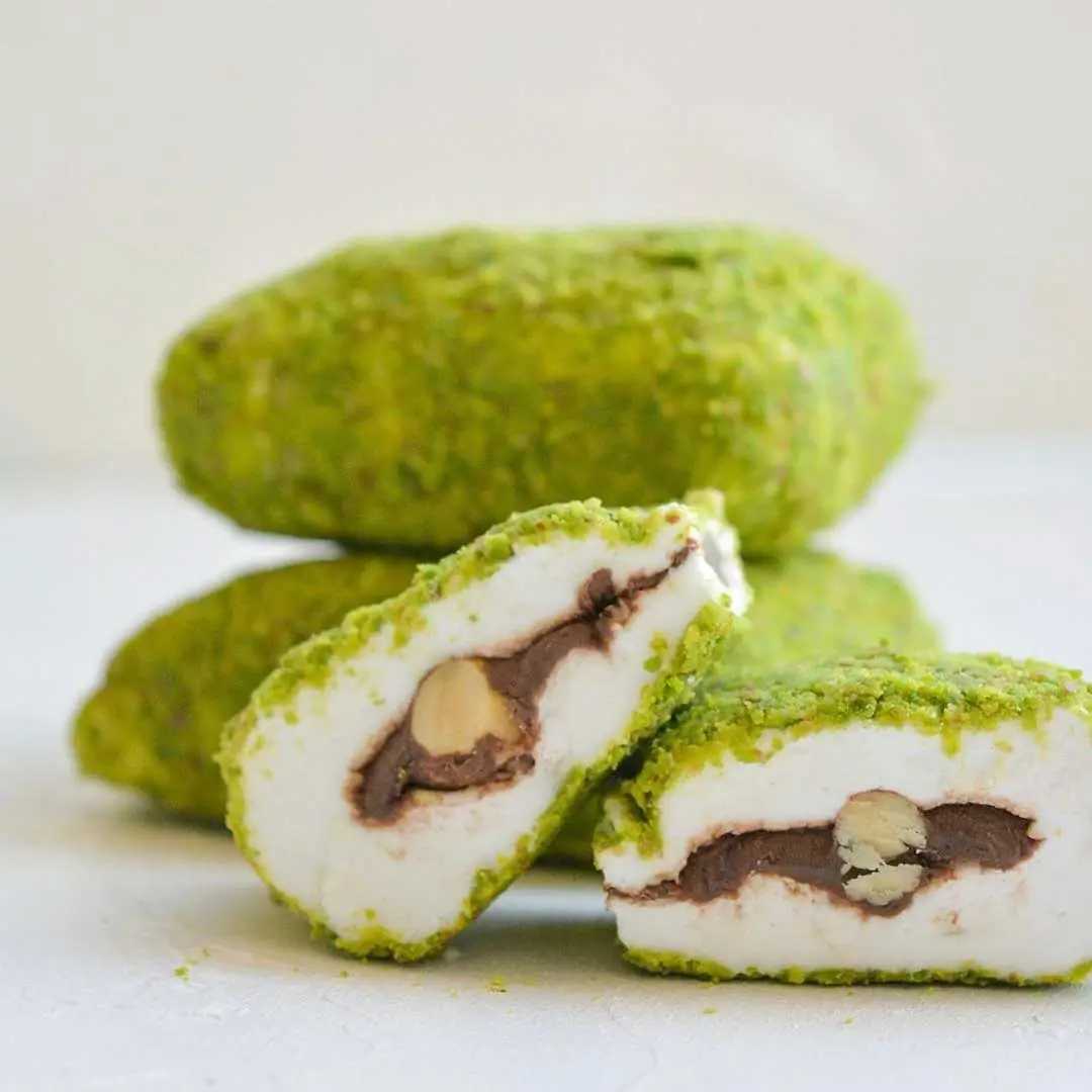 Antep Fıstıklı Çikolatalı Bohça Lokum