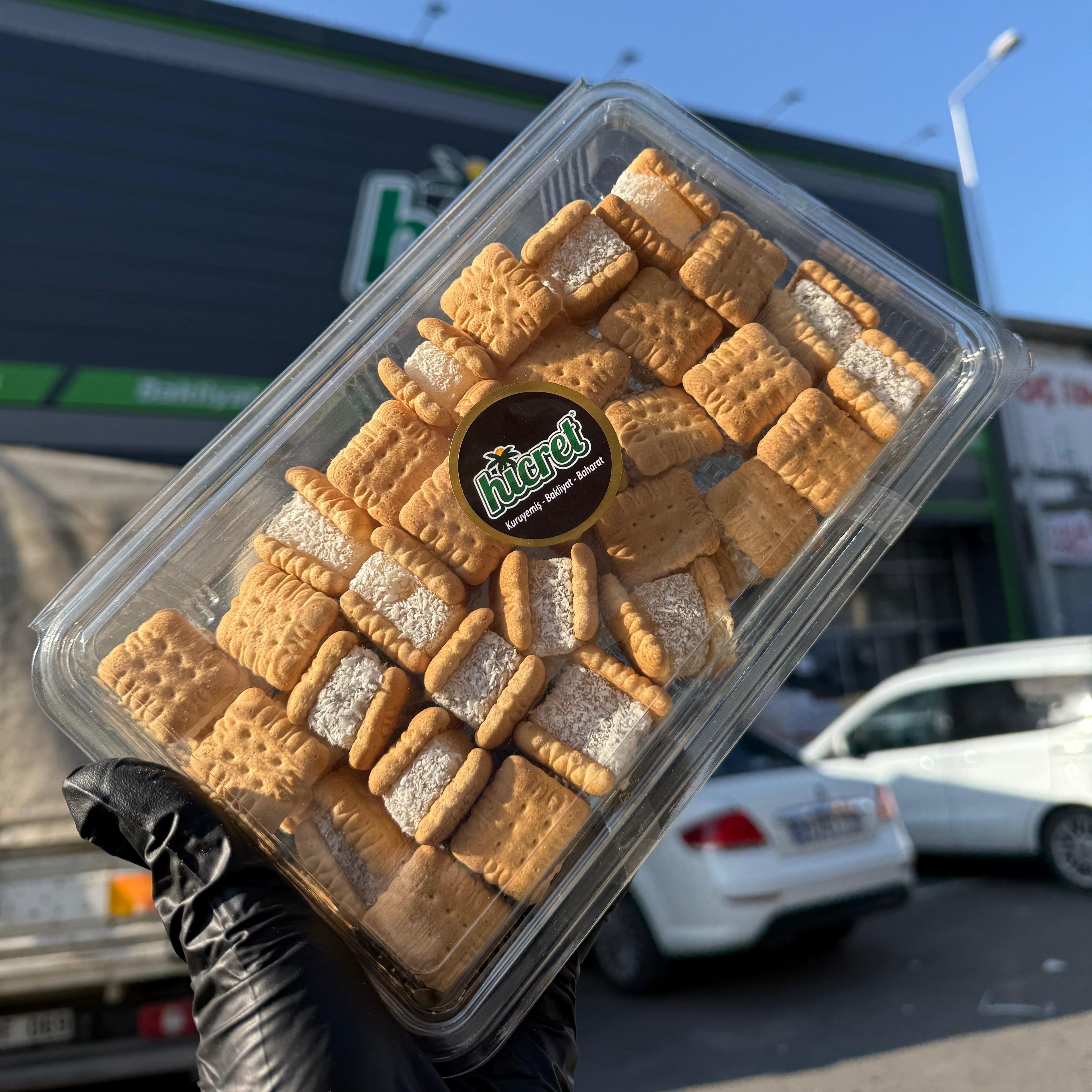 Mini Kıstırma Bisküvi Lokum 400Gr