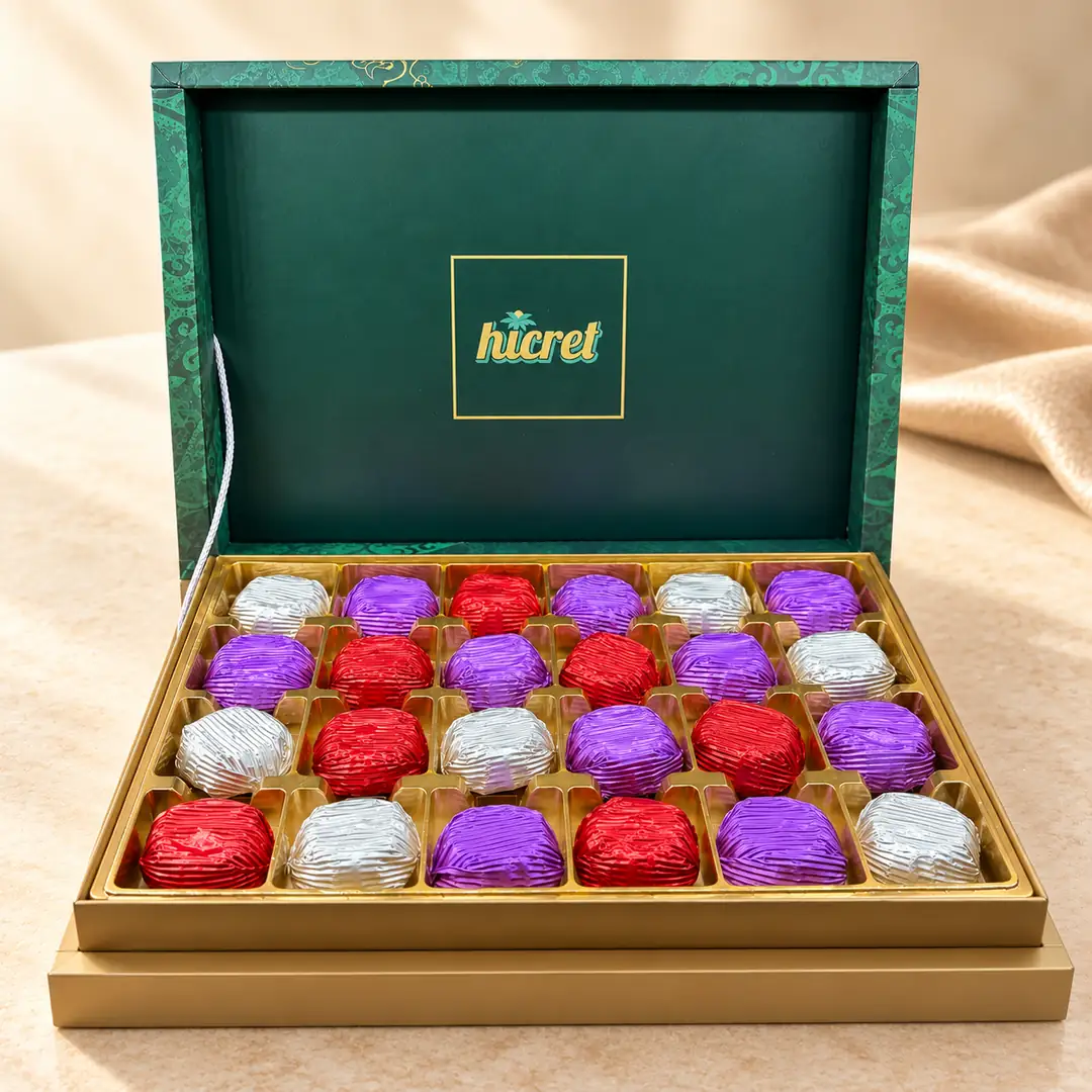 Özel Kutuda Belçika Çikolatası - Fındıklı Çikolata 360 Gr