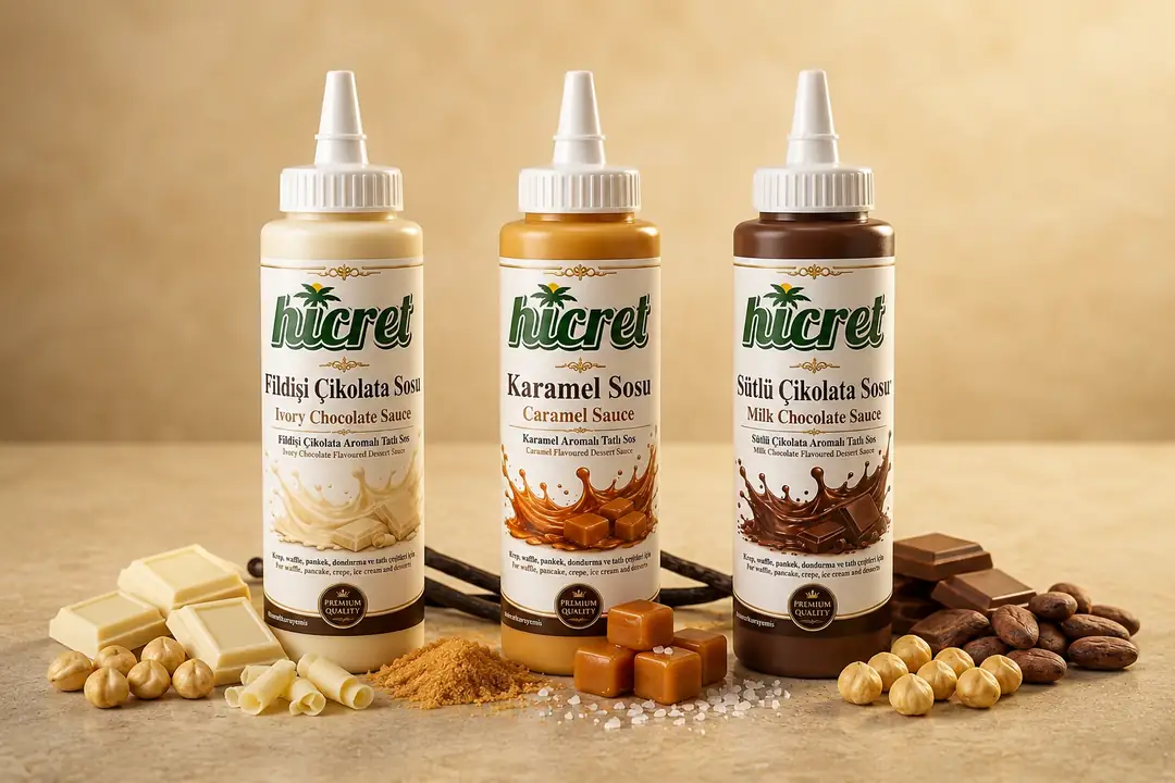 Hicret Premium 3'lü Çikolata Sos Serisi
