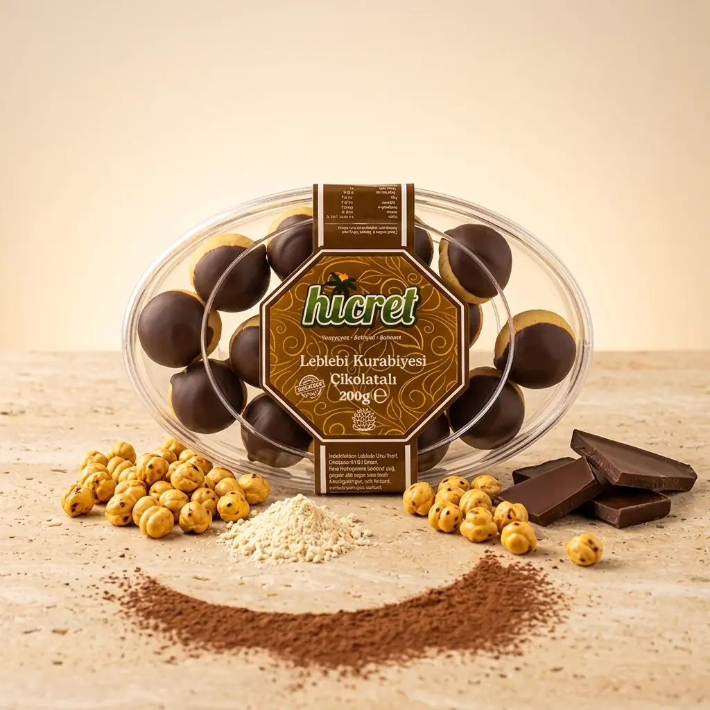 Çikolatalı Leblebi Kurabiyesi Paketi- 200 GR