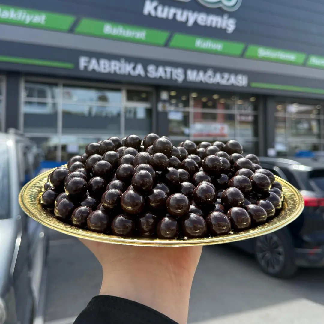 Çikolatalı Fındık Draje Bitterli