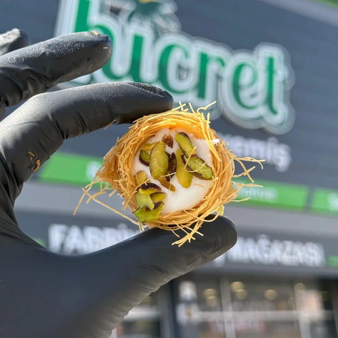 Bülbül Yuvası Sütlü Antep Fıstıklı Karışık