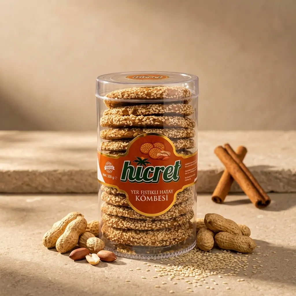 Hicret Yer Fıstıklı Hatay Kömbesi (350Gr)