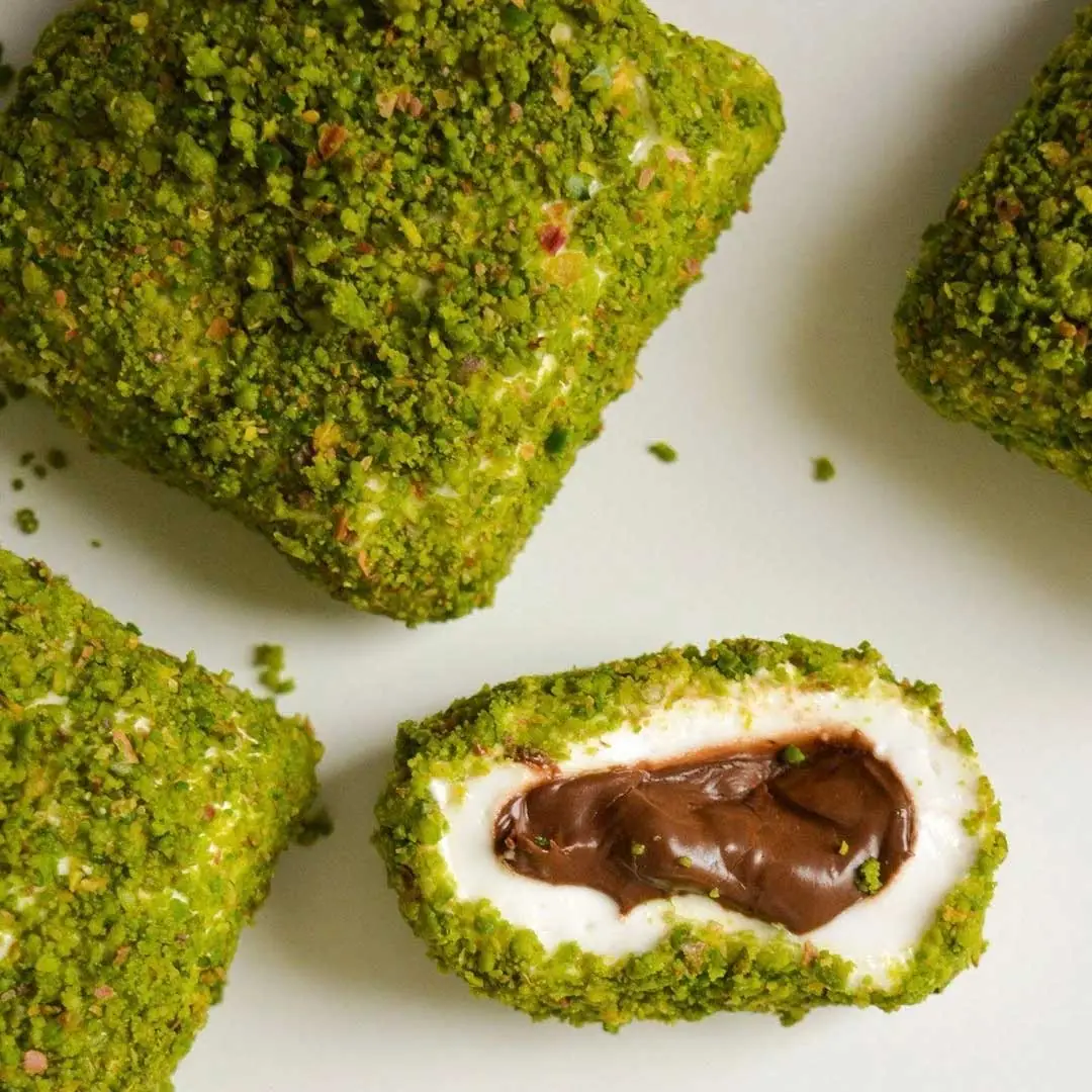 Antep Fıstıklı Çikolatalı Bohça Lokum