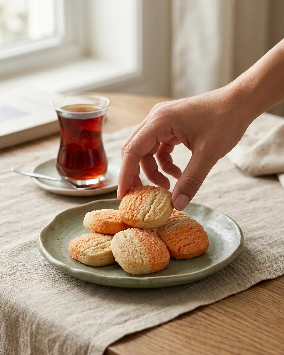 Portakallı Kurabiye
