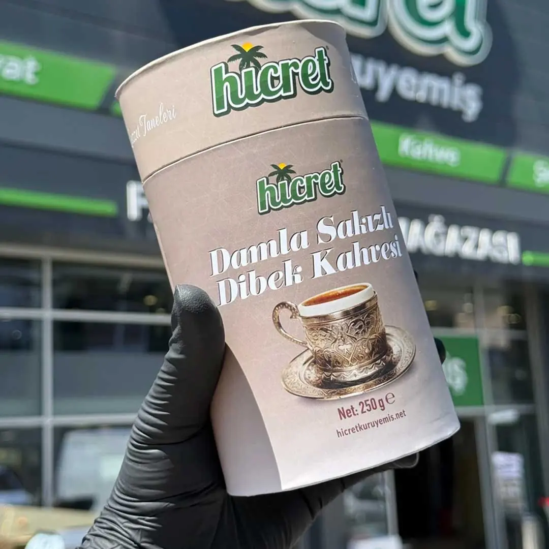 Damla Sakızlı Dibek Kahvesi 250 Gr