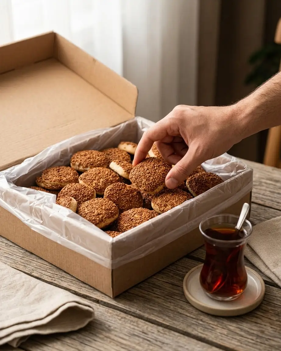 Tahinli Susamlı Kurabiye