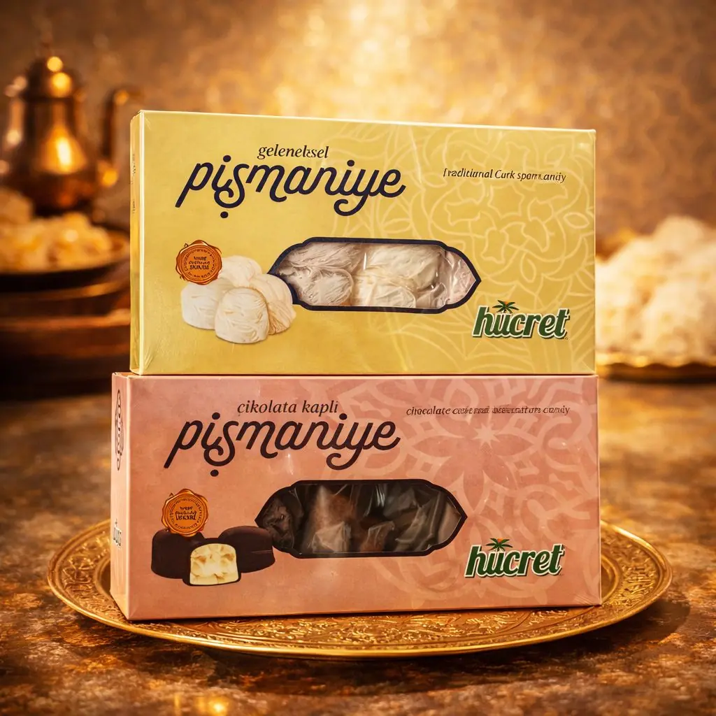 Çikolata Kaplı Pişmaniye ve Geleneksel Pişmaniye