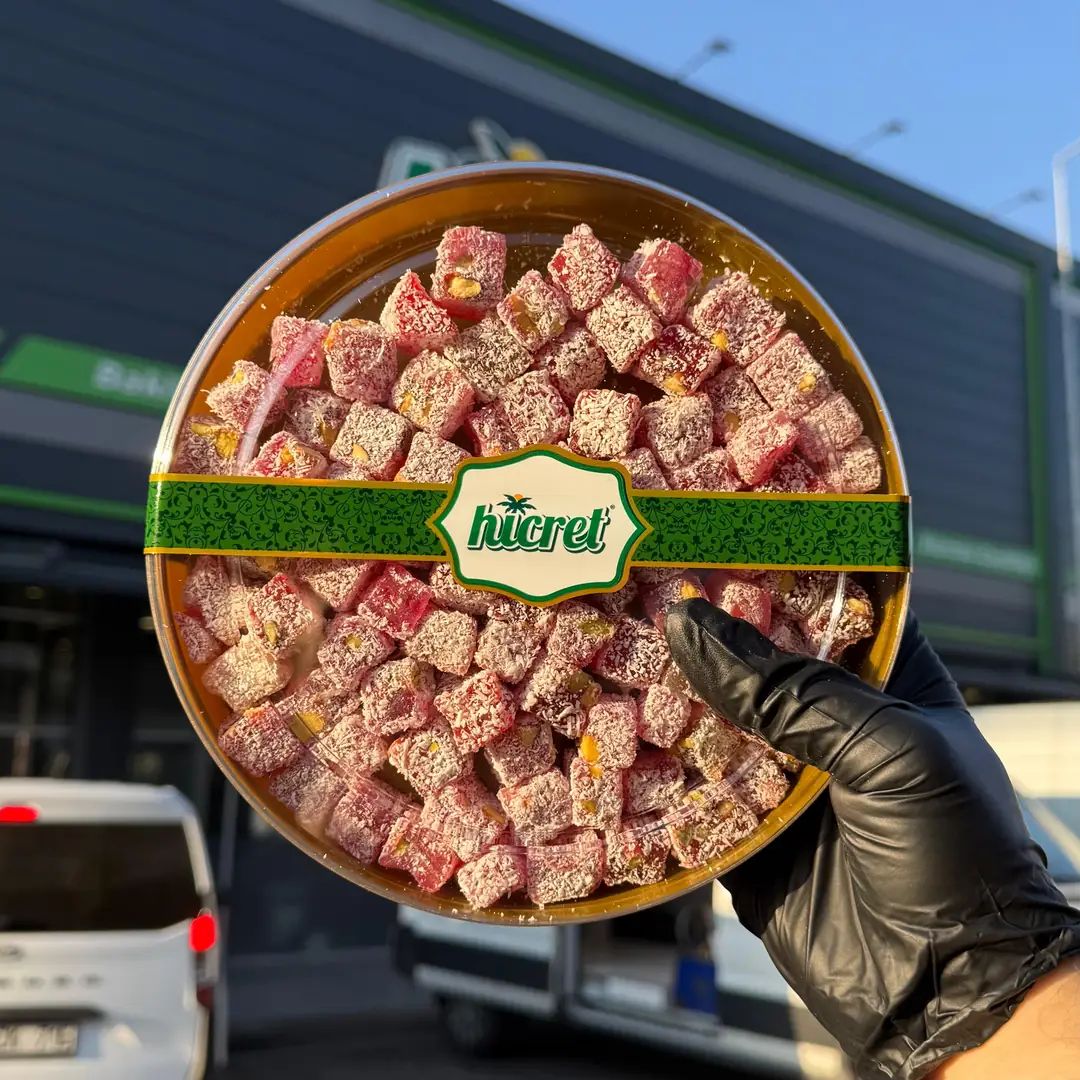 Özel Antepli Çifte Kavruk Narlı Lokum 400Gr