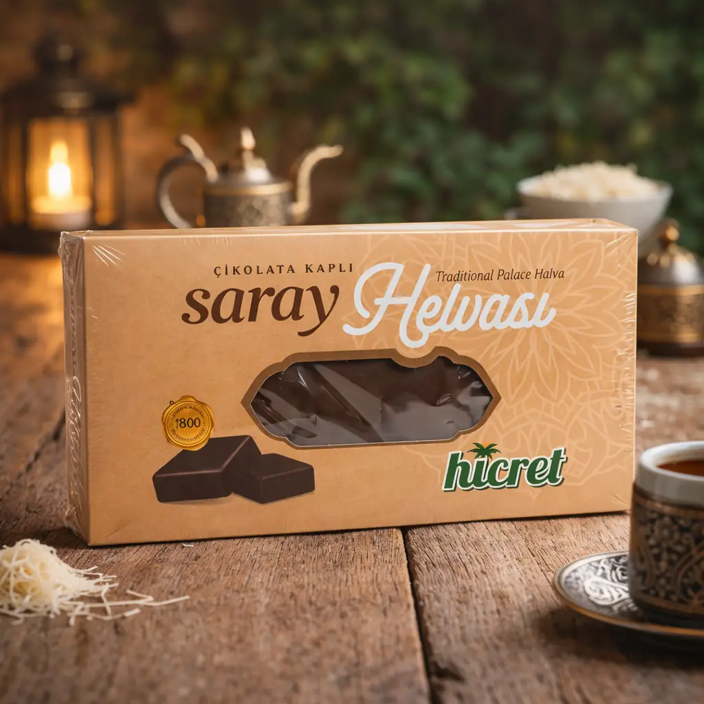 Çikolata Kaplı Saray Helvası 