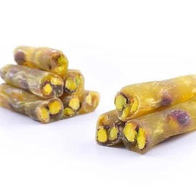 Limonlu Antep Fıstıklı Fitil Lokum