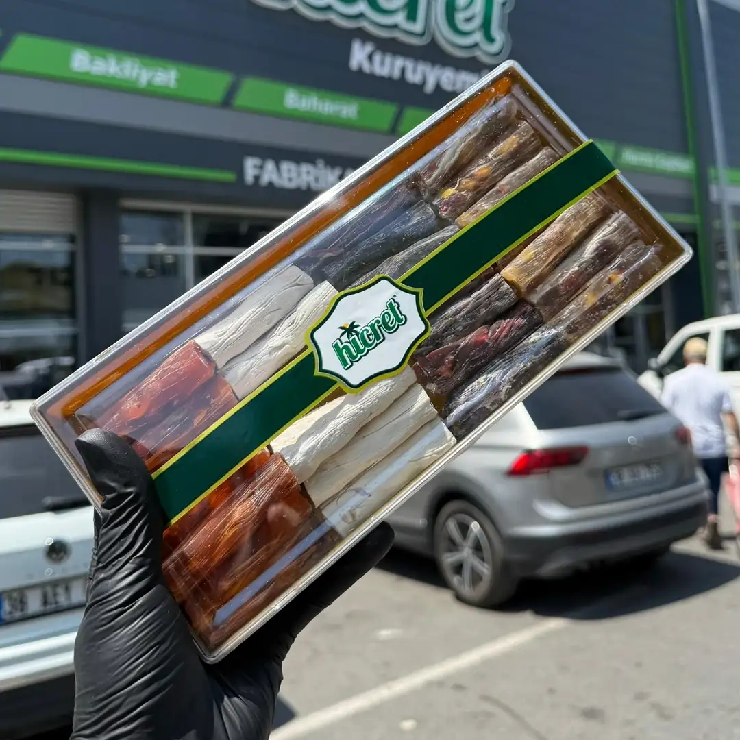 Özel Kutuda Antep Fıstıklı Fitil 500Gr