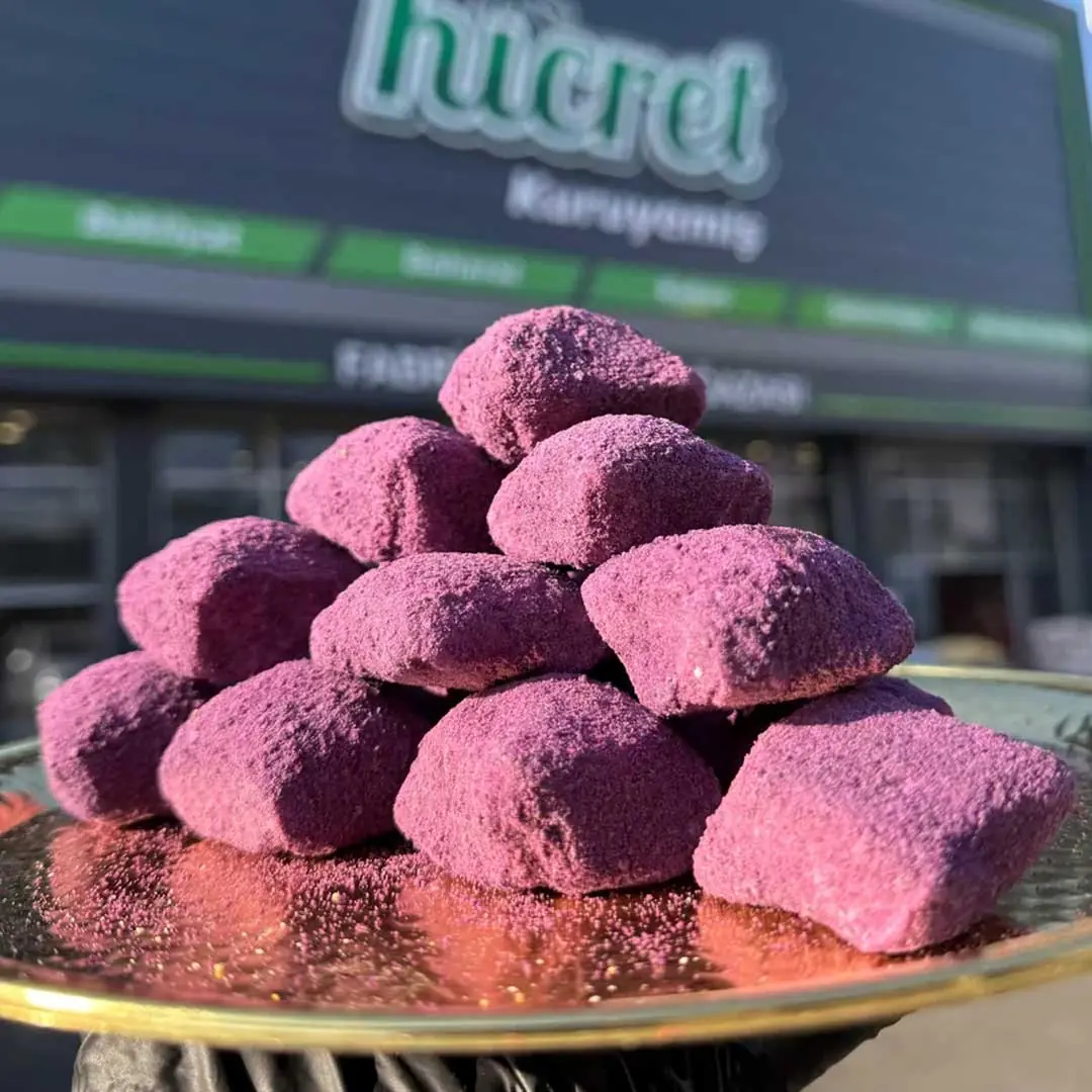 Mor Kek Tozlu Çikolatalı Bohça