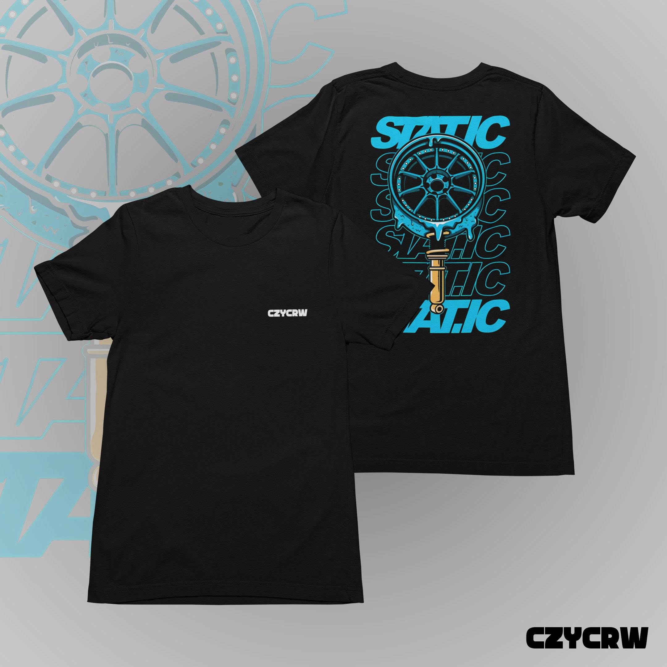 Static Blue