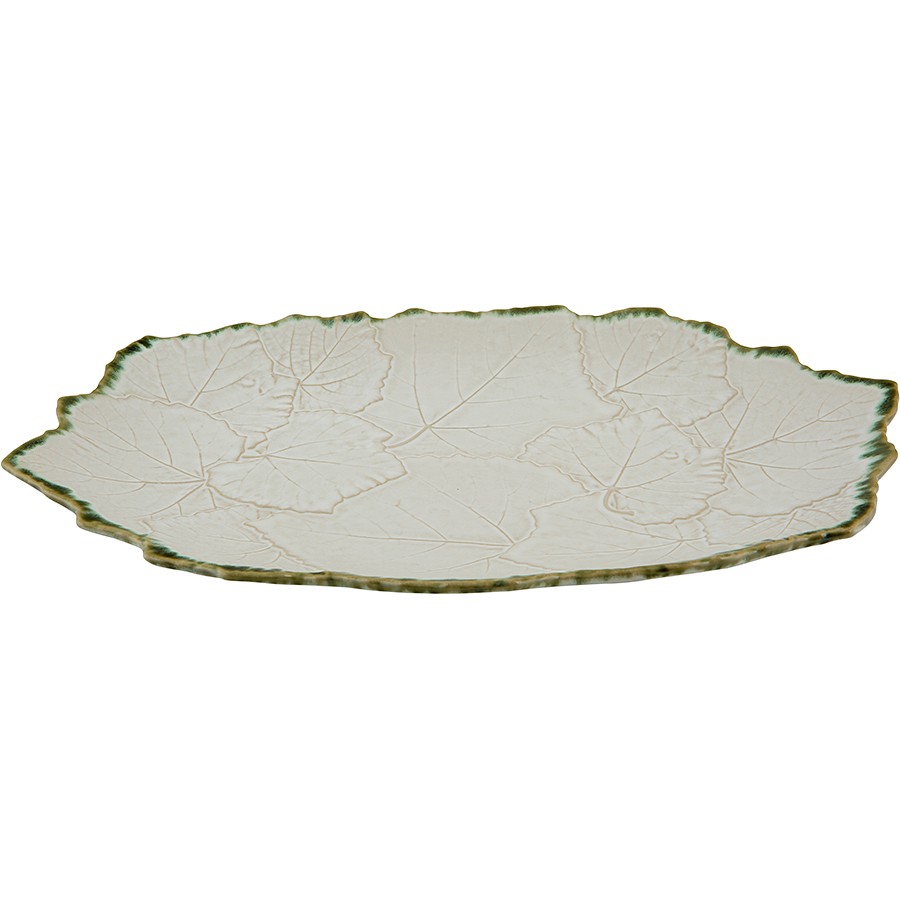 49x30 cm Stoneware Oval Servis